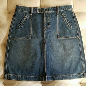 Gap denim skirt